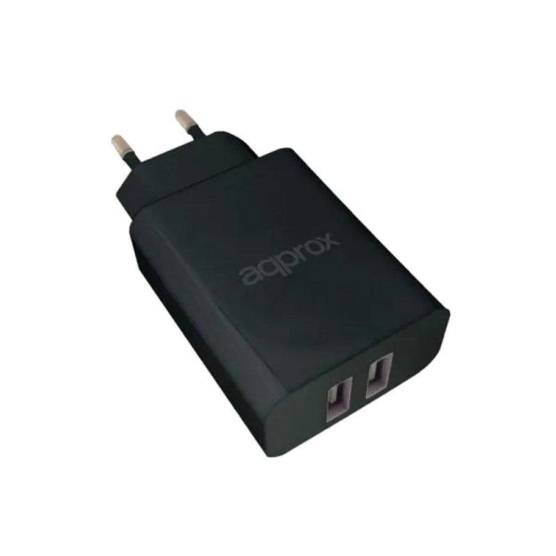 Approx Cargador Usb 12w 2 Usb 5v24a